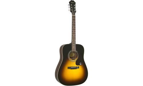 Epiphone EA50VSCH3 DR-100 Dreadnought Acoustic Guitar - Vintage Sunburst