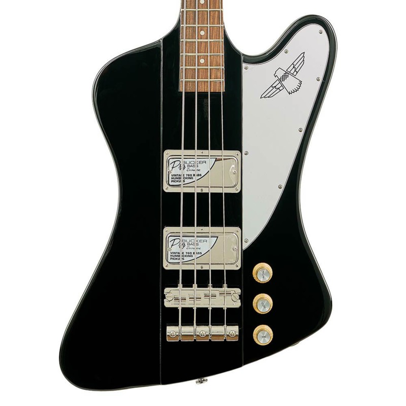 Epiphone EBTVEBNH1 Thunderbird 60' Vintage PRO 4 String Electric Bass - Ebony