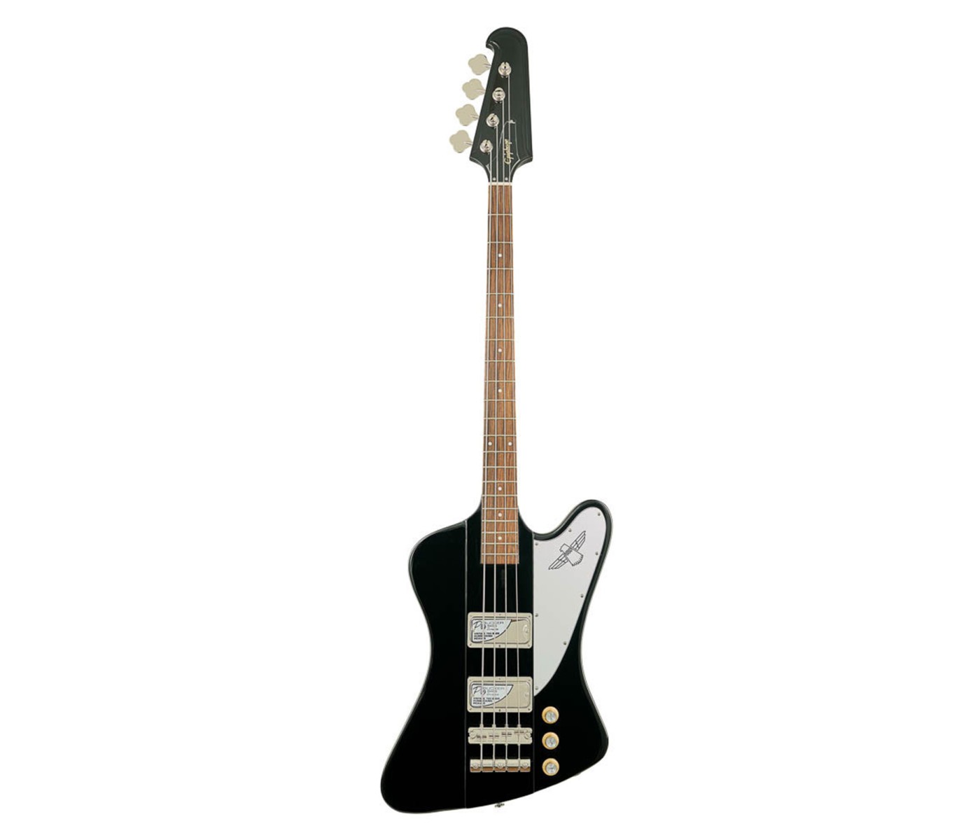 Epiphone EBTVEBNH1 Thunderbird 60' Vintage PRO 4 String Electric Bass - Ebony