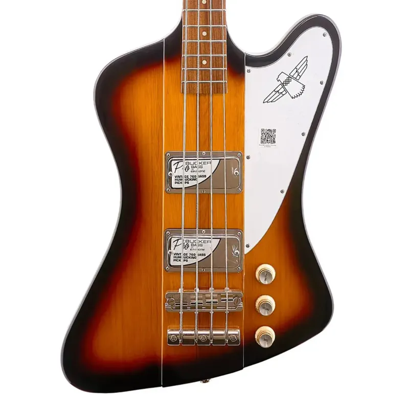 Epiphone EBTVTSNH1 Thunderbird 60' Vintage PRO 4 String Electric Bass - Tobacco Sunburst