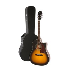 Epiphone EE21VSCH1 J-15ce Deluxe Cutaway Acoustic-Electric Guitar Outfit - Vintage Sunburst