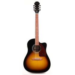 Epiphone EE21VSCH1 J-15ce Deluxe Cutaway Acoustic-Electric Guitar Outfit - Vintage Sunburst