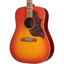 Epiphone EEHBFCNH1 Humming Bird Studio Acoustic-Electric Guitar - Faded Cherry Sunburst