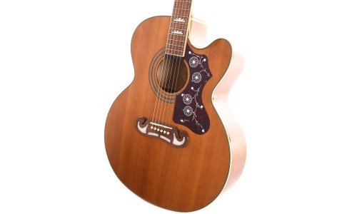 Epiphone EEJ2VNGH1 J-200EC Studio Acoustic-Electric Guitar - Vintage Natural