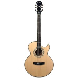 Epiphone EEP5NAGH1 PR-5E Florentine Cutaway Acoustic-Electric Guitar - Natural