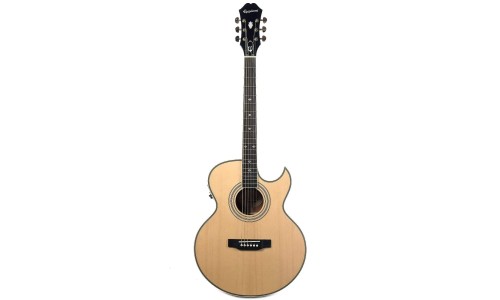 Epiphone EEP5NAGH1 PR-5E Florentine Cutaway Acoustic-Electric Guitar - Natural