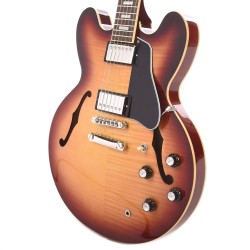 Epiphone EIES335FRTBNH1 Inspired By Gibson ES-335 Figured Semi-Hollowbody Electric Guitar - Raspberry Tea Burst