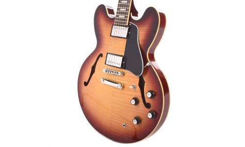 Epiphone EIES335FRTBNH1 Inspired By Gibson ES-335 Figured Semi-Hollowbody Electric Guitar - Raspberry Tea Burst