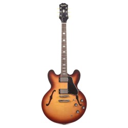 Epiphone EIES335FRTBNH1 Inspired By Gibson ES-335 Figured Semi-Hollowbody Electric Guitar - Raspberry Tea Burst