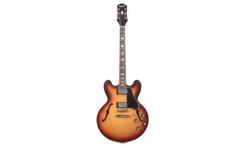 Epiphone EIES335FRTBNH1 Inspired By Gibson ES-335 Figured Semi-Hollowbody Electric Guitar - Raspberry Tea Burst