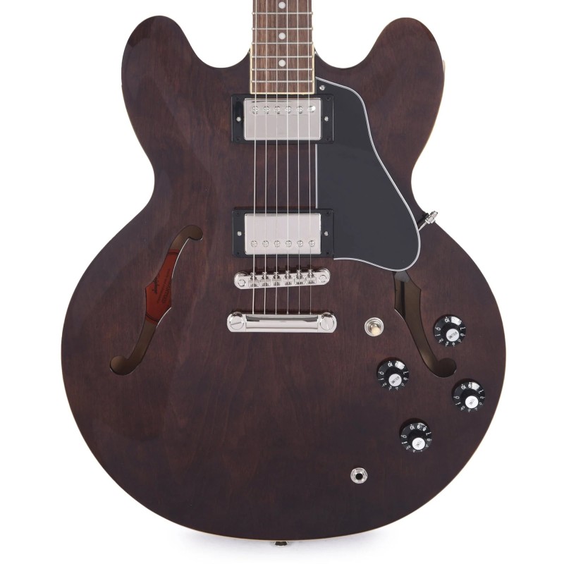 Epiphone EIES335JJSVWNH33 Artist Jim James ES-335 Signature Semi-Hollowbody Electric Guitar - Seventies Walnut