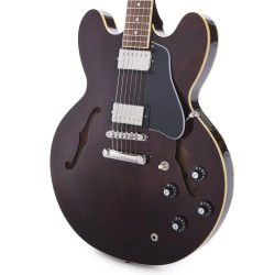 Epiphone EIES335JJSVWNH33 Artist Jim James ES-335 Signature Semi-Hollowbody Electric Guitar - Seventies Walnut