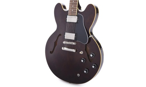 Epiphone EIES335JJSVWNH33 Artist Jim James ES-335 Signature Semi-Hollowbody Electric Guitar - Seventies Walnut