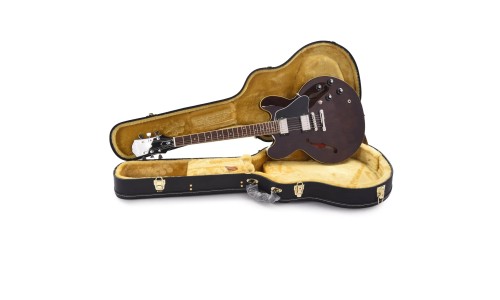 Epiphone EIES335JJSVWNH33 Artist Jim James ES-335 Signature Semi-Hollowbody Electric Guitar - Seventies Walnut