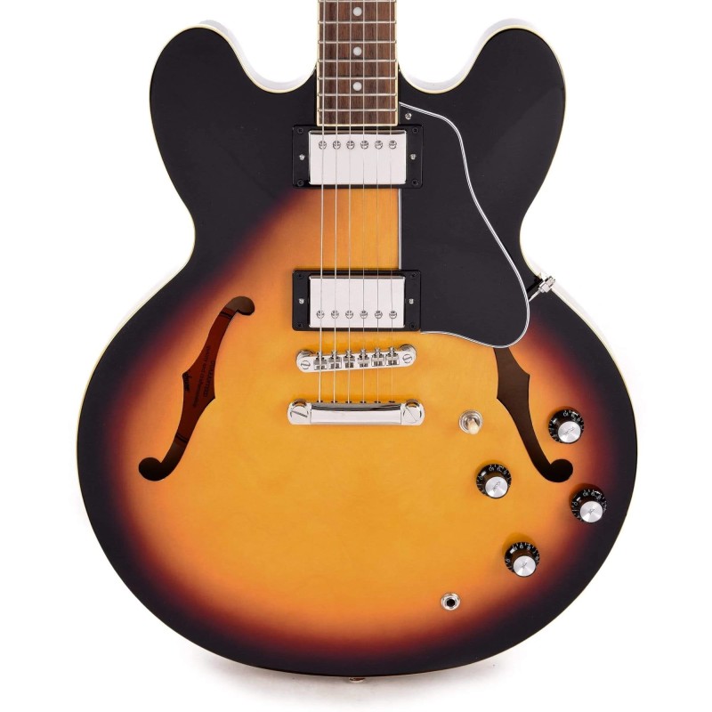 Epiphone EIES335VSNH1 Inspired By Gibson ES-335 Semi-Hollowbody Electric Guitar - Vintage Sunburst