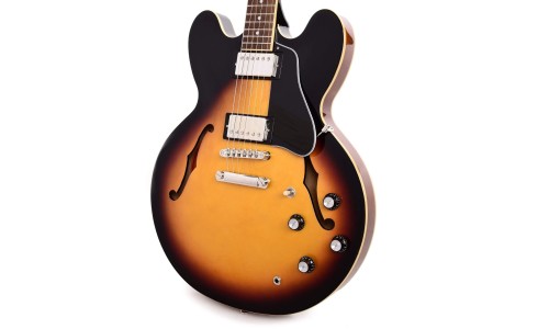 Epiphone EIES335VSNH1 Inspired By Gibson ES-335 Semi-Hollowbody Electric Guitar - Vintage Sunburst