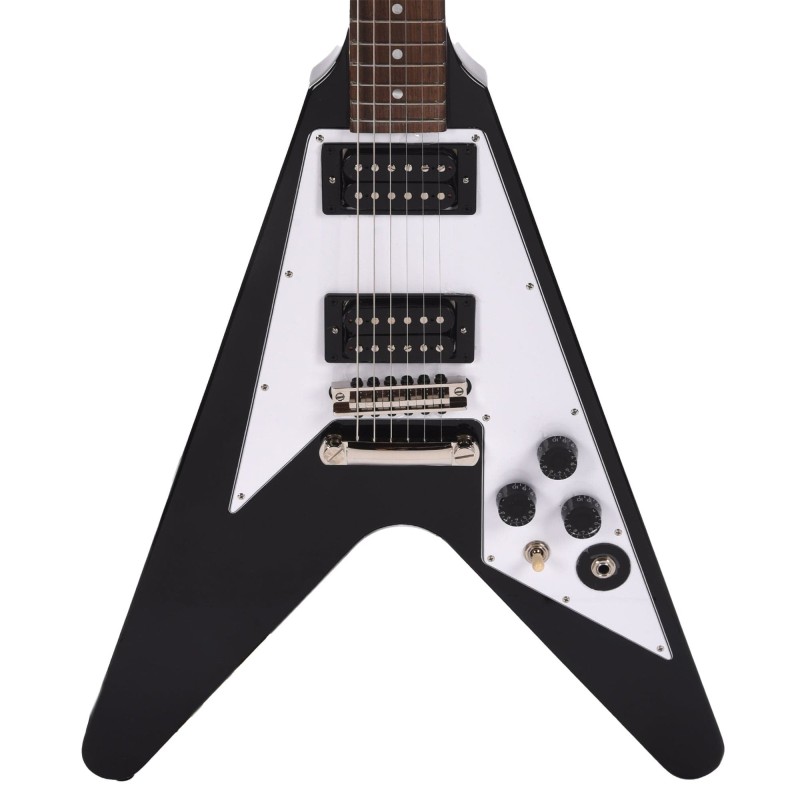 Epiphone EIGCKH79FVEBNH1 Artist Kirk Hammett 1979 Flying V Electric Guitar - Ebony