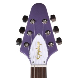 Epiphone EIGCKH79FVPRMNH Artist Kirk Hammett 1979 Flying V Electric Guitar - Purple Metallic