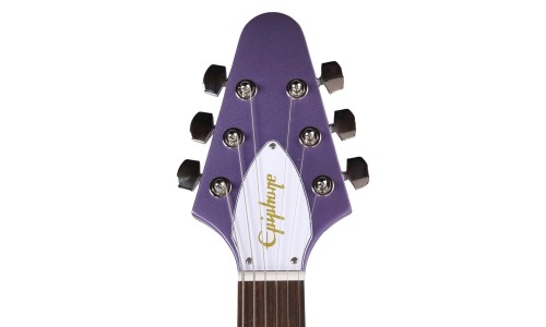 Epiphone EIGCKH79FVPRMNH Artist Kirk Hammett 1979 Flying V Electric Guitar - Purple Metallic