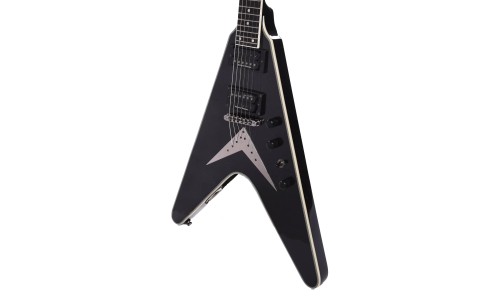 Epiphone EIGVCDMSBMBH3 Artist Dave Mustaine Flying V Custom Electric Guitar - Black Metallic