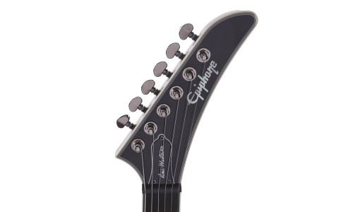 Epiphone EIGVCDMSBMBH3 Artist Dave Mustaine Flying V Custom Electric Guitar - Black Metallic