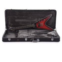 Epiphone EIGYVFDMDRBH3 Artist Dave Mustaine Prophecy Flying V Figured Electric Guitar - Aged Dark Red Burst