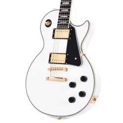 Epiphone EILCAWGH1 Les Paul Custom Electric Guitar - Alpine White