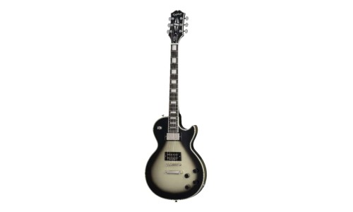 Epiphone EILPCAJV5ASBNH31 Artist Adam Jones Les Paul Custom Art Collection Korin Faught's "Sensation" Electric Guitar - Antique Silverburst