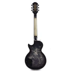 Epiphone EILPCAJV6ASBNH3 Artist Adam Jones Les Paul Custom Art Collection Mark Ryden's "Queen Bee" - Antique Silverburst