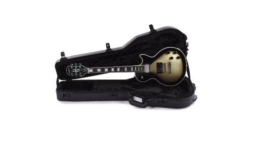 Epiphone EILPCAJV6ASBNH3 Artist Adam Jones Les Paul Custom Art Collection Mark Ryden's "Queen Bee" - Antique Silverburst