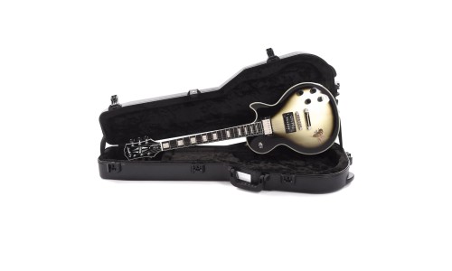 Epiphone EILPCAJV7ASBNH31 Artist Adam Jones Les Paul Custom Art Collection Mark Ryden's "Queen Bee" Electric Guitar - Antique Silverburst