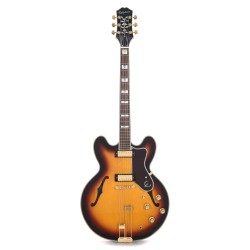 Epiphone EOSHVSGH1 Sheraton Archtop with Frequensato Semi-hollowbody Electric Guitar - Vintage Sunburst