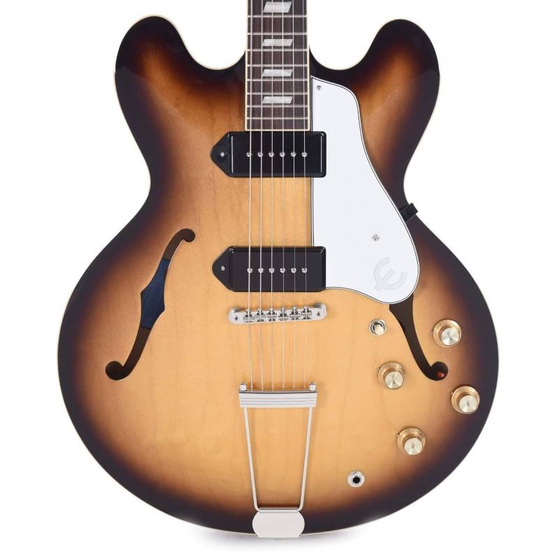 Epiphone USA ESECA00VBNH1 Casino Hollowbody Electric Guitar - Vintage Burst