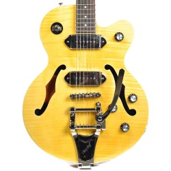 Epiphone ETBKANCB1 Wildkat Semi-Hollow with Bigsby Electric Guitar - Antique Natural