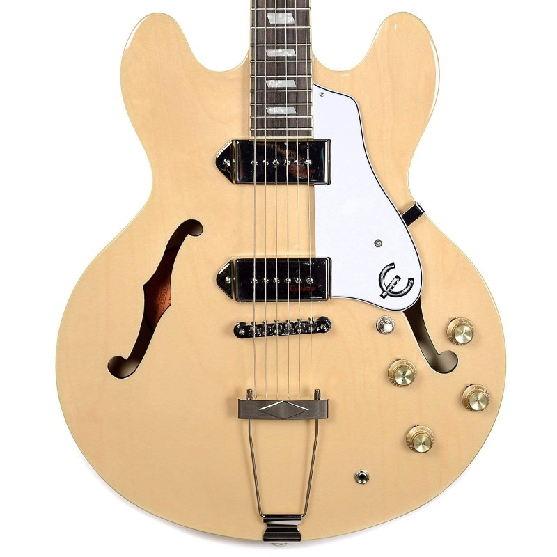 Epiphone ETCANACH1 Casino Archtop Hollowbody Electric Guitar - Natural