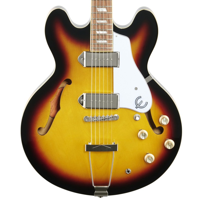 Epiphone ETCAVSCH1 Casino Archtop Hollowbody Electric Guitar - Vintage Sunburst