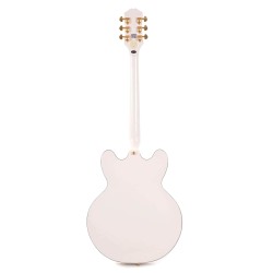 Epiphone ETSEWABWGH3 Artist Emily Wolfe "White Wolfe" Sheraton Semi-Hollow Electric Guitar - Aged Bone White