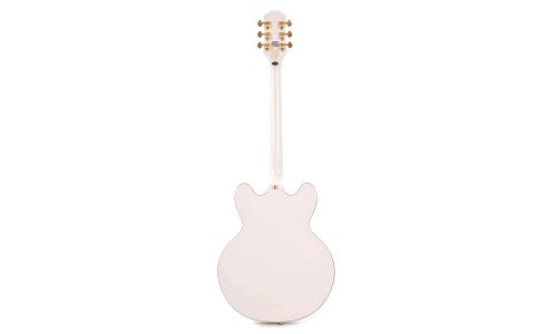 Epiphone ETSEWABWGH3 Artist Emily Wolfe "White Wolfe" Sheraton Semi-Hollow Electric Guitar - Aged Bone White