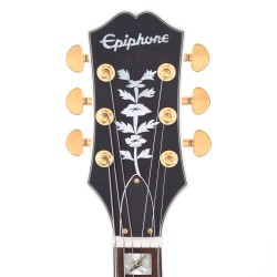 Epiphone ETSEWABWGH3 Artist Emily Wolfe "White Wolfe" Sheraton Semi-Hollow Electric Guitar - Aged Bone White