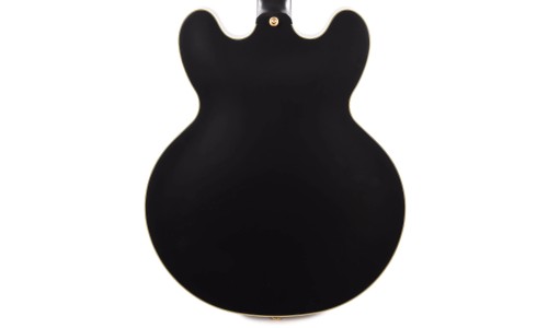 Epiphone ETSEWBAGGH3 Artist Emily Wolfe Sheraton Stealth Semi-Hollowbody Electric Guitar - Black Aged Gloss