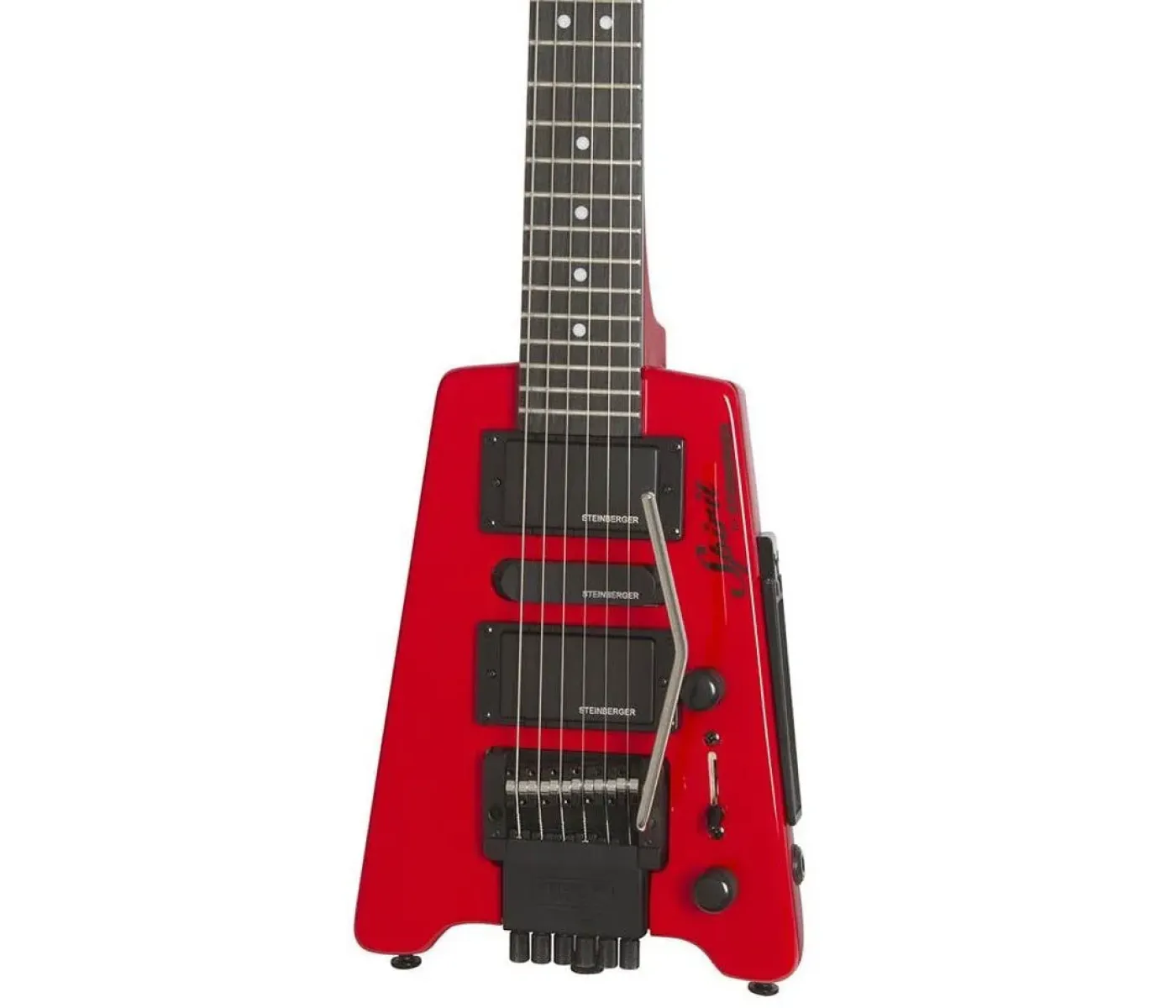 Steinberger GTPROHR1 Spirit GT-PRO Deluxe Outfit Travel Guitar™ - Hot Rod Red Steinberger GTPROHR1 Spirit GT-PRO Deluxe Outfit Travel Guitar™ - Hot Rod Red