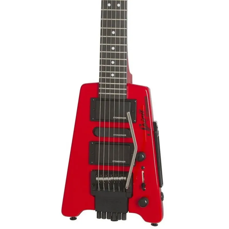 Steinberger GTPROHR1 Spirit GT-PRO Deluxe Outfit Travel Guitar™ - Hot Rod Red Steinberger GTPROHR1 Spirit GT-PRO Deluxe Outfit Travel Guitar™ - Hot Rod Red