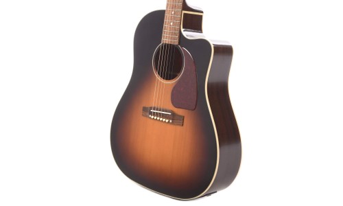 Epiphone IGMTJ45CAVSNH1 Inspired by Gibson J-45 EC Acoustic-Electric Guitar - Aged Vintage Sunburst Gloss