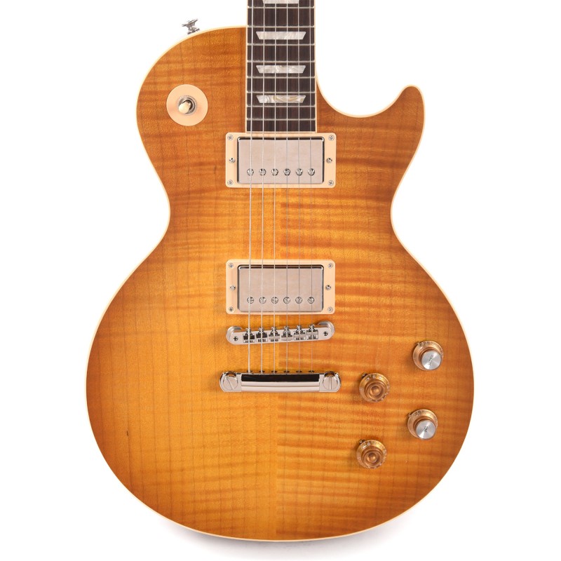 Gibson USA LPSKH00GGNH1 Artist Kirk Hammett Signature "Greeny" Les Paul Standard Electric Guitar - Greeny Burst