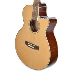 Epiphone PPGR-EEP4NACH1 PR-4E Player Pack Acoustic-Electric Guitar - Natural