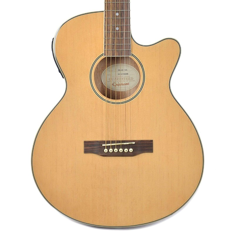 Epiphone PPGR-EEP4NACH1 PR-4E Player Pack Acoustic-Electric Guitar - Natural