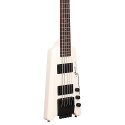 Steinberger XTSTD5WH1 SpiritXT-25 Standard Outfit Travel Electric 5 String Bass Guitar™ - White