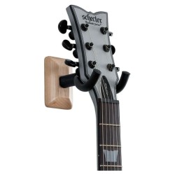 Gator Frameworks GFW-GTR-HNGRMPL Wall Mount Guitar Hanger - Maple