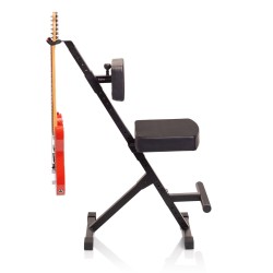 Gator Frameworks GFW-GTR-SEATDLX Deluxe Guitar Seat with Single Hanging Guitar Stand