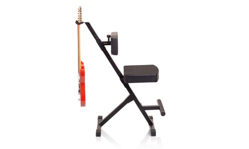 Gator Frameworks GFW-GTR-SEATDLX Deluxe Guitar Seat with Single Hanging Guitar Stand